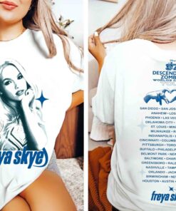 Disney Freya Skye T-shirt, Descendants Zombies Worlds Collide Tour, The Rise Of Red Tee, Descendants Concert, Summer Music Festival 2025