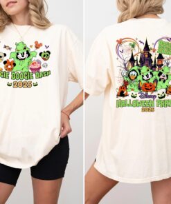 Oogie Boogie Bash T-Shirt, Spooky Disneyland Shirt, Mickey Minnie Ghost Tee, Halloween Sweatshirt, Disney Halloween Party 2025 Top