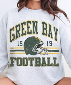 Vintage Green Bay Football Sweatshirt, Green Bay Football Crewneck, Green Bay Fan Gift