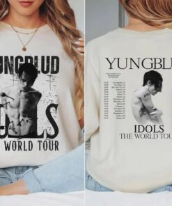 YUNG.BLUD - Idols: The World Tour Tee, Retro Concert Band Shirt