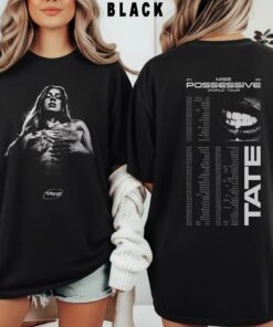 Tate McRae Think Later World Tour T-Shirt, Miss Possessive Concert Tee, Unisex Pop Music Merch