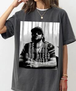 Vintage Buffalo Josh Allen T-Shirt, Josh Allen Buffalo Bills Football Shirt, Be Good, Do Good, God Bless, Go Bills