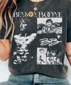 Benson World Tour 2025 Vintage Shirt, Benson Boone American Heart Tour T-Shirt, Retro Music Graphic Unisex Top,Tour Concert Merch Shirt