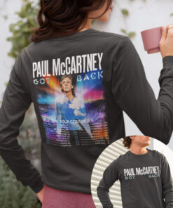 Long Sleeve Paul McCartney 2025 Tour T-Shirt: Fan Merch Tribute