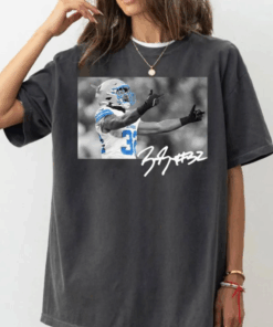 Brian Branch Middle Finger Celebration Shirt, Football Y2k Rap Tee, Detroit Football Vintage T-Shirt, Football Game Day Top