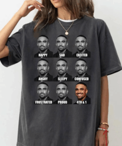 Jalen Hurt Funny Meme Unisex Shirt, Football Y2k Rap Top, Philadelphia Football Vintage T-Shirt, Football Game Day Tee
