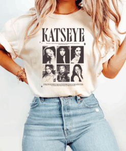 Vintage Graphic T-Shirt, Katseye Gnarly, Eyekon Kpop Fan Merch
