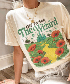Wicked Off To See The Wizard Shirt, The Emerald City WizardOz T-Shirt, Yellow Brick Road Red Slipper Tee, Wizard Apparel