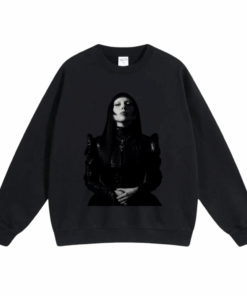 Lady Gaga Mayhem Album Sweatshirt, Gothic Print Unisex Streetwear Graphic Tee, Rock Music Festival Fashion Top