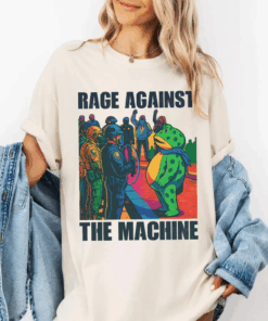 Portland Frog Anti-ICE Shirt, Portland Frog Protester T-Shirt, Anti ICE Tee, Unisex Protest Top, Anti Establishment, Deportation Resistance