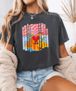Un Verano Sin Ti T-Shirt, Sad Heart Island Graphic