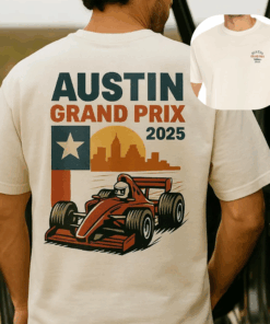 Austin Grand Prix 2025 T-Shirt, Formula 1 Racing Tee
