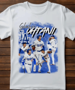 Shohei Ohtani T-Shirt, Dodgers Shirt
