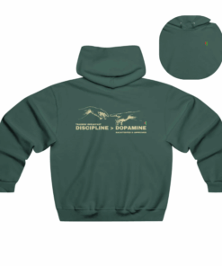 Motivational Hoodie Discipline, Dopamine