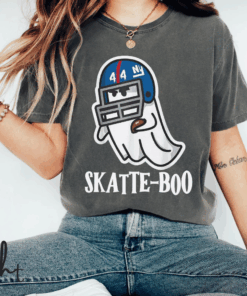 Ghost Cam Skatteboo T-Shirt, Funny Halloween Ghost Shirt, Spooky Skattebo Cam Ghost Top, Scary Tee, Halloween Camouflage Shirt, Game Day Top