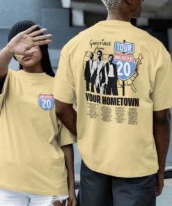 Jonas Brothers Tour 2025 Shirt, Greetings From Your Hometown Pop Band Merch