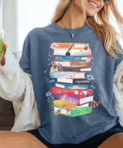 Music Album Book Shirt, Floral Book The Life of the Showgirl Tshirt, ShowGirl Eras Tee, Fangirl Top