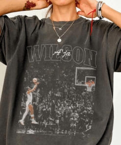 Aja Wilson Champion Basketball Women T-Shirt, Aja Wilson Rap Tee, Game Day Shirt, Basketball Top