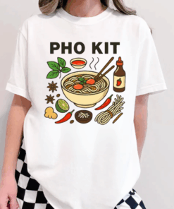 Pho Kit Shirt | Unisex Tee for Foodies, Mariners Fans, Noodle Lovers | Food Lover Gift | Funny Food T-Shirt | Vietnamese Cuisine Tee | Asian Food