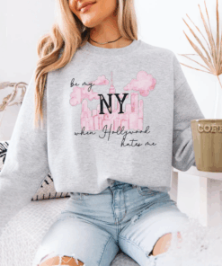 Be My NY, Music Inspired Tee, New York Skyline, Swiftie Gift