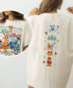Miser Brothers Heating And Cooling Shirt, Snow Miser & Heat Miser Inspired Tee, Miser Brothers Fans T-Shirt, Miser Brothers Christmas 2025 Gift