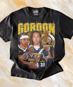 Aaron Gordon T-Shirt, Basketball Player, MVP Slam Dunk Merchandise, Bootleg Vintage, Classic Graphic Tee, Unisex Shirt