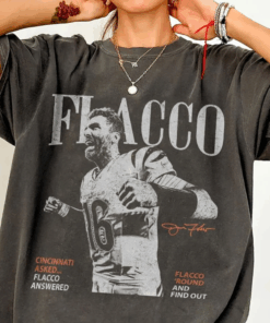 Joe Flacco Cincinnati Football Vintage Shirt, Football Game Day Tee