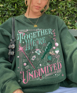 Wicked Change For Good T-Shirt, Defy Gravity Pink & Green Tee, Wicked Together We’re Unlimited Shirt, Wizard Musical Fan Gift