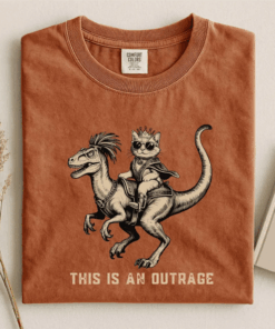 Princess Donut and Mongo Shirt, Dungeon Crawler Carl Tee Fantasy Book Reader Geeky Cat Lover T-Shirt, Donu Mongo Bookish Merch