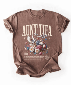 Aunt Tifa Shirt, Fight Fascists Tee, Political Awareness T-Shirt, Human Rights Shirt, Protest Top, Resistance, Anti Trump