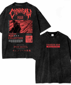 Chainsaw Man Movie Anime Shirt, Denji x Reze Sweatshirt, Bomb Devil Arc. Hoodie