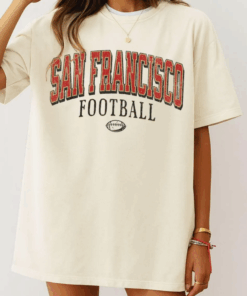 Vintage San Francisco Football T-Shirt, Trendy Retro San Francisco Football Shirt, Mens Womens San Fran Football Top