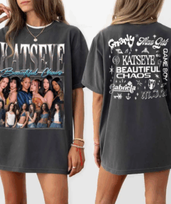 Retro Katseye The Beautiful Chaos T-Shirt, Katseye Kpop Shirt, Katseye Gnarly Top, Pop Band Tee, Katseye Beautiful Chaos