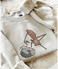 Marcus The Worm Shirt, I Don't Like This Rock Sweatshirt, Marcus The Worm Meme T-Shirt, Funny Meme Tee, Brain Rot Top