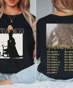Stevie Nicks 2025 Tour T-Shirt, Vintage Rock Concert Unisex Tee