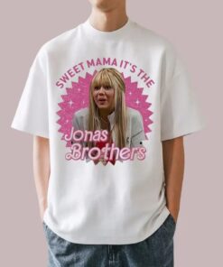 Sweet Mama It’s The Jonas Bros Tee, Funny Pop Band Graphic T-Shirt, Jonas Brothers Shirt, 20th Anniversary Tour, Living the Dream Tour 2025 Top