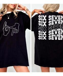 Six Seven Trending Meme Shirt, 6 7 T-Shirt, Funny Halloween Matching Tee, Trendy Tiktok Halloween Costume Top, 67 Trend, Six Seven Meme