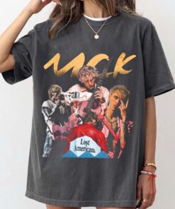 Machine Gun Kelly T-Shirt, Lost American Tour 2025 Shirt, Pop Rock Tee Unisex