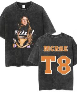 Tate McRae T8 Mineral Wash T-Shirt, Vintage Graphic Streetwear Tee, Miss Possessive Tour 2025 Shirt