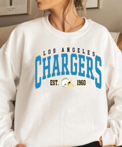Los Angeles Chargers Shirt, Vintage Football Sweatshirt Hoodie, Retro NFL Game Day Tee, Chargers Fan Apparel Gift, Unisex Outfit