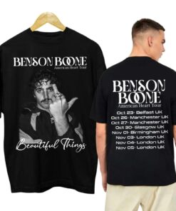 Benson Concert T Shirt, Benson UK Tour Jumper, Adults & Kids front and back T Shirt, Benson World Tour Hoodie, K pop Gift For Fan