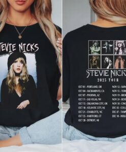 Stevie Nicks 2025 Tour Tee: Vintage Rock Concert Unisex Tee