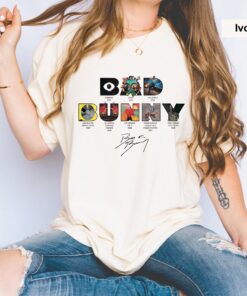 Bad Bunny Album Cover T-Shirt, Benito Tour Merch, Latin Music Fan Shirt, Un Verano Sin Ti Graphic Tee, Birthday Gift for Men