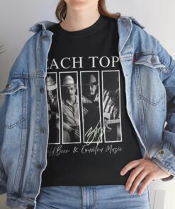 Zach Top Shirt, Cold Beer & Country Music T-Shirt, Western Tee