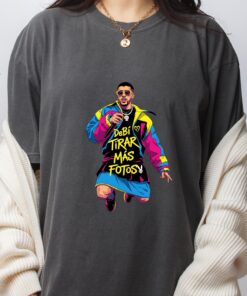 Bad Bunny Tour 2025 Shirt, Debí Tirar Más Fotos Graphic Tee