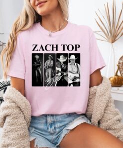 Zach Top Shirt, Cold Beer Country Music Tour T-Shirt, Western Tee, Gift for Country Music Lovers, Cowgirl Top