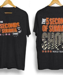5 Seconds Of Summer Music Y2K Merch Vintage The Show 2023 Tour 5 Secon