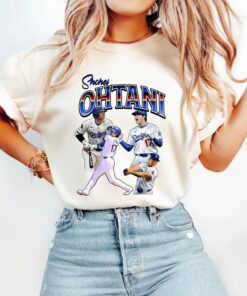 Shohei Ohtani Dodgers T-Shirt, Vintage LA Baseball Fan Gift