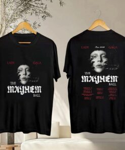 Lady Gaga Tour 2026 Shirt, Lady Gaga Graphic Shirt, The Mayhem Ball Tour T-shirt, Lady Gaga The Mayhem Ball Tour 2026, Lady Gaga Tour Merch