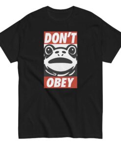 Don’t Obey Portland Frog T-Shirt